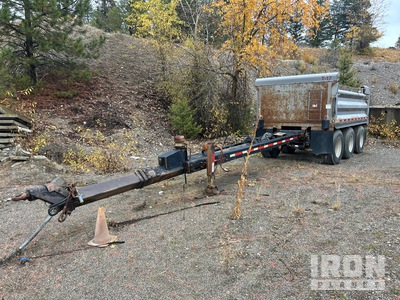 2007 Clough Pup 12 ft Tri/A Drawbar Pup Dump Trailer