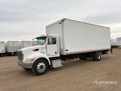 2013 Peterbilt 337 4x2 Van Truck