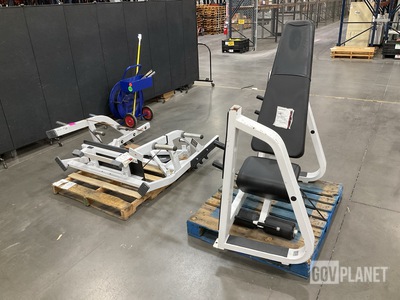 (1) Hammer Strength O-IB Incline Bench & (1) Icarian Exercise Equipment
