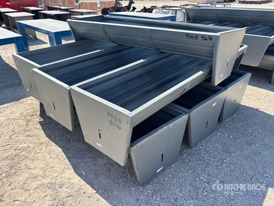 Quantity of (7) Kit Containers CF-90-V2025 90 in Steel Livestock Feeder (Unused)