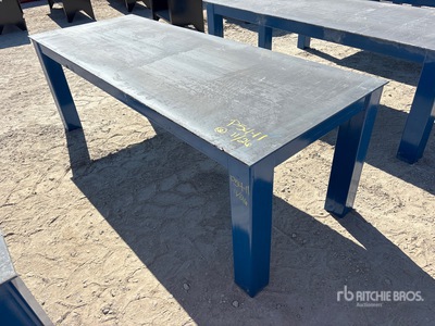Kit Containers 36 in x 96 in Steel Workbench (Unused)