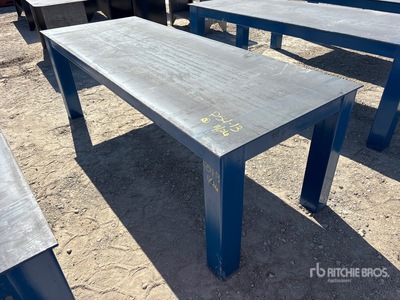 Kit Containers 36 in x 96 in Steel Workbench (Unused)