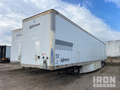 2007 Vanguard MaxCube 53 ft x 102 in T/A Van Trailer