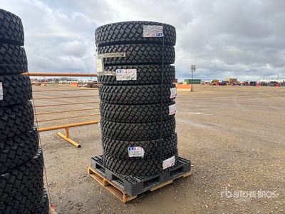 Quantity of (8) Kapsen 11R24.5 Semi Truck Tires (Unused)