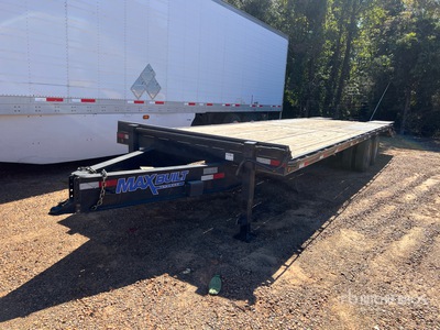 2024 Maxbuilt 20000 lb 30 ft T/A Remorque pour équipement