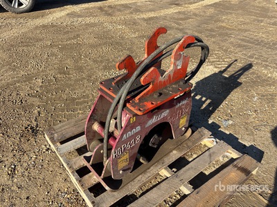 30 in Excavator Plate Compactor Attachment - Fits Kubota 35 Mini Excavator