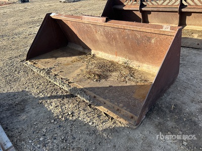 84 in Snow Skid Steer Bucket