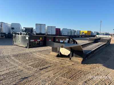 2022 JC Trailer Tri/A Removable Gooseneck Lowboy Trailer