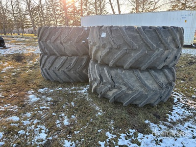 Quantity of (4) Trelleborg 710/70R38 710/70R38 Floater Tires