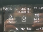 General Appearance with Hour Meter / Odometer