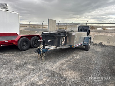 12 ft S/A Equipment Trailer