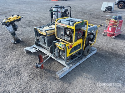 Quantity of (4) Wacker Neuson Generador Portátil (Inoperable)