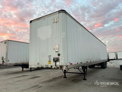 2013 Stoughton AVXW-535T-S-C-AR 53 ft x 102 in T/A Gesloten aanhangwagen