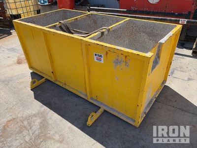 Open Top Skid-Mounted 970 mm x 2080 mm Mud Tank