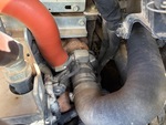 Motor with Auspuffanlage