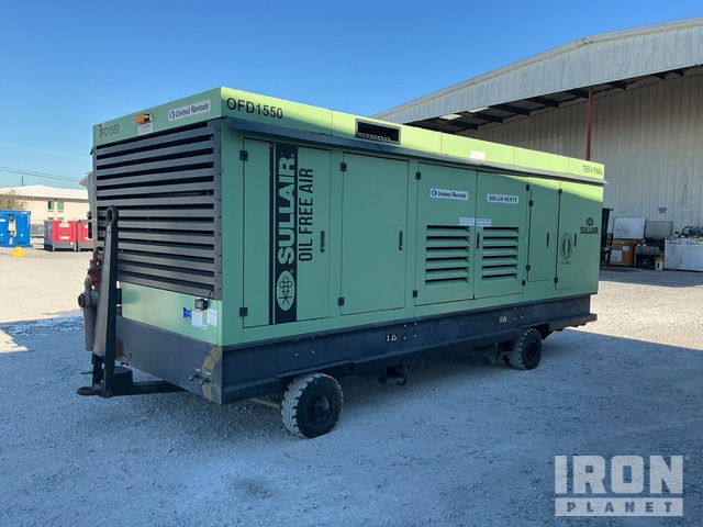 2022 (unverified) Sullair OFD1550/B/DWQ/CUSS 1550 cfm Mobile Air Compressor