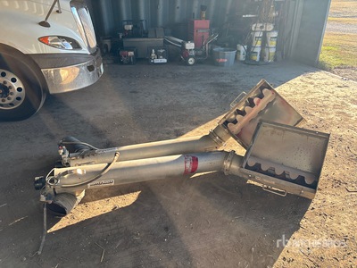 Quantity of (2) Michel's Aluminum Hopper Auger