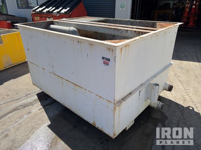 Open Top Skid-Mounted 1.6 m x 2.1 m Mud Tank