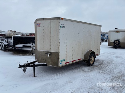 2008 Canadian Hauler 12 ft T/A Remorque fermée