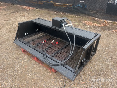 2025 GIYI VB59 2000 mm Vibrating Skid Steer Bucket (Unused)