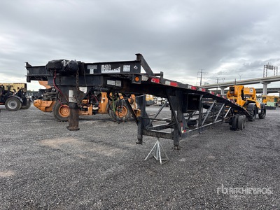 2013 Quality FB T/A 3 Car Open Gooseneck Car Carrier Trailer