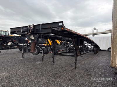 2015 Kaufman Tri/A 3 Car Open Gooseneck Rimorchio trasporto autovetture