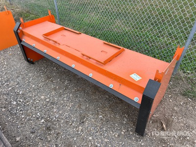2026 Kit Containers QT-SP-8-23-PB-SB 92 in Skid Steer Snow Pusher (Unused)