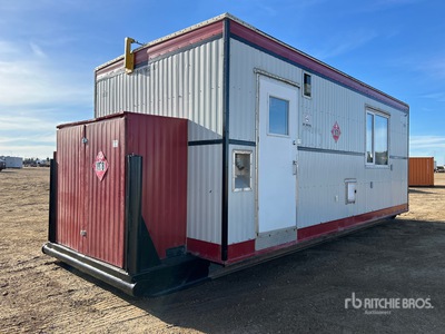 2005 QA Structures 24 ft x 10 ft Skid-Mounted Wellsite