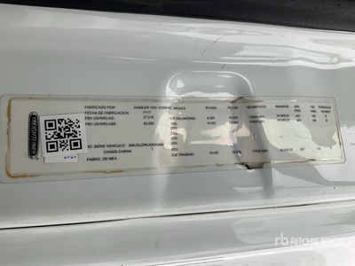 2018 Freightliner Cascadia 125 6x4 Tractocamion con Dormitorio / Cabeza Tractora Cabina Dormitorio