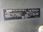 General Appearance with Unit Serial Number