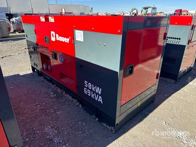 2026 Bauer Generatoren GFS-50 ATS Generador (Unused)
