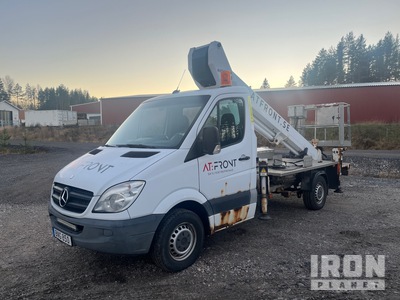 2008 RUthmannsteiger TB220 on 2008 Mercedes-Benz Sprinter 311CDI 4x2 Bucket Truck