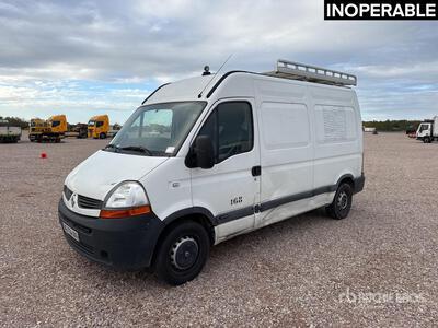 2009 Renault Master Vehicule Utilitaire Cargo Van (Inoperable)