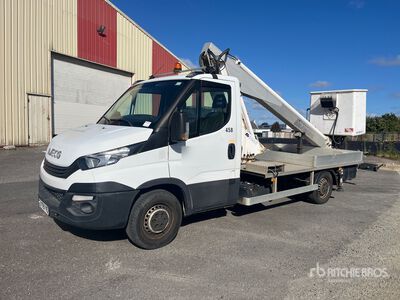 2018 Multitel 160 ALU 16.5 m on 2018 Iveco-Multitel Daily 3C14 4x2 Camion Nacelle Bucket Truck