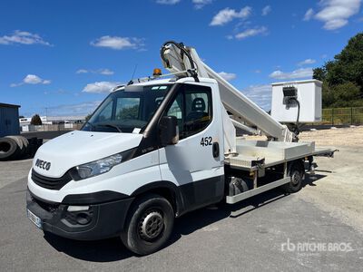 2017 Multitel MT 202 20.2 m on 2017 Iveco-Multitel Daily 3C14 4x2 Camion Nacelle Bucket Truck