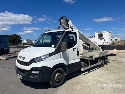 2015 Multitel MT 182 18.2 m on 2015 Iveco Daily 3C13 4x2 Camion Nacelle Bucket Truck