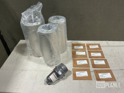 (1) High Pressure Filter, (8) Sliding Door Tracks & Assorted Items