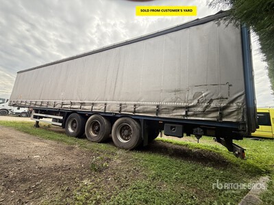2007 zorzi 38 S EL Curtain Side Trailer