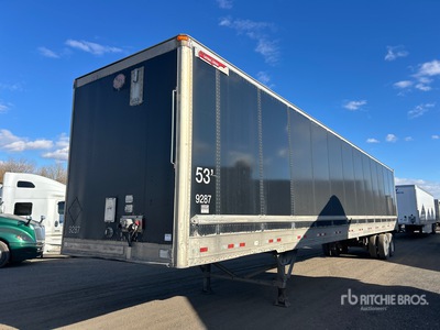 2012 Great Dane 53 ft x 102 in T/A Van Trailer