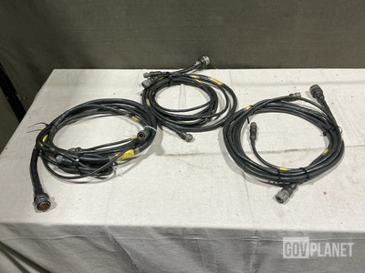 (3) Dillon Aero DMG0542 Electrical Branched Power Cable Assemblies
