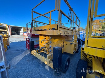 2014 Haulotte HS5388RT 4x4 Diesel Plateforme élévatrice à ciseaux (Inoperable)