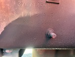 General Appearance with Frame Stamp Serial Number/VIN Photo
