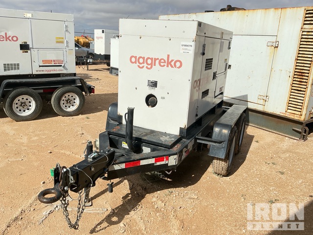 2012 (unverified) Mq Power 36 kW Mobile Generator Set (Inoperable)