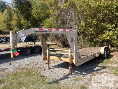 2006 ABU 6356 lb 24 ft T/A Gooseneck Rimorchio a cassone fisso