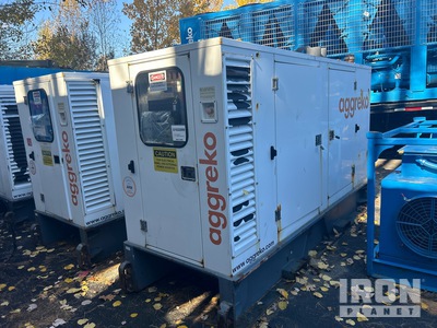 2013 (unverified) Aggreko Mfg 130 kW Skid-Mounted Generator Set