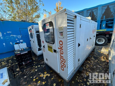 2013 (unverified) Aggreko Mfg 130 kW Skid-Mounted Generator Set