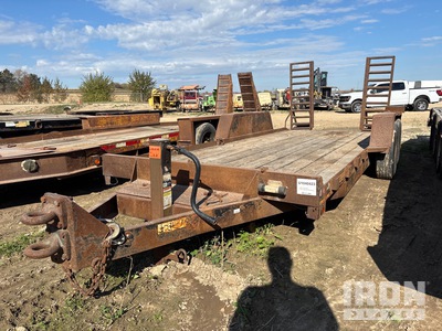2005 Millenium 18 ft T/A Equipment Trailer