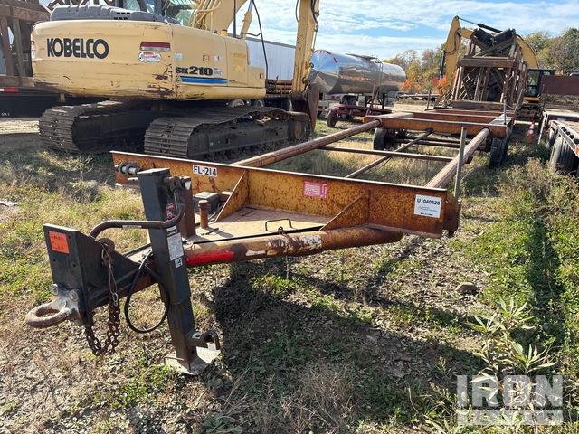 1986 Homemade 40817TRLR 38 ft T/A Equipment Trailer