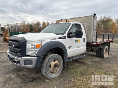 2015 Ford F-550 4x2 Flatbed Truck (Inoperable)