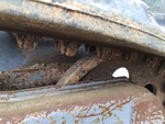 Chassis with Front Idler Wear